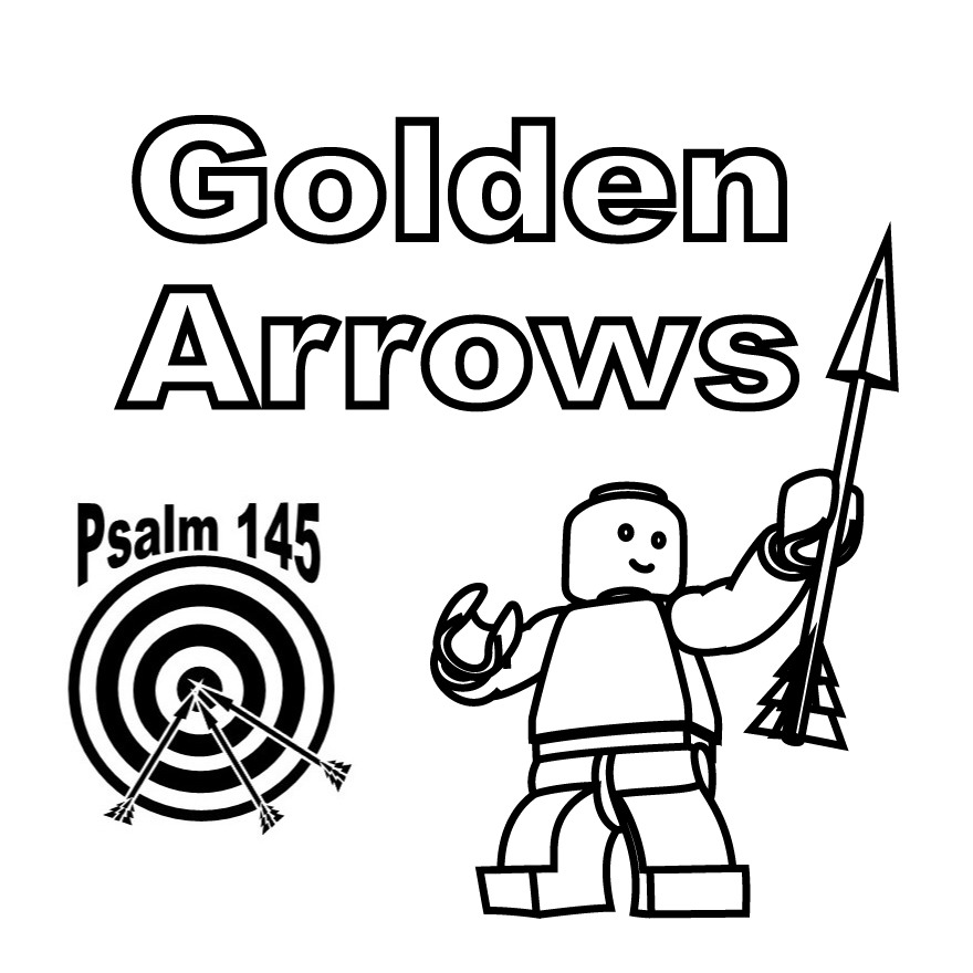 Golden Arrows FIRST Lego League Robotics Team Logo