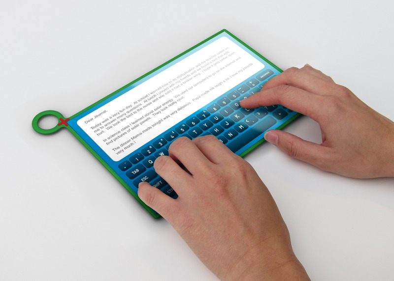 Tablet Computer Slate One Laptop per Child (OLPC) XO-3 Concept