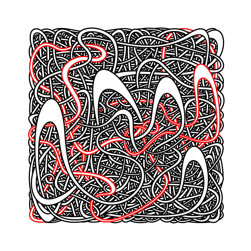 Pattern #0003 Red Line